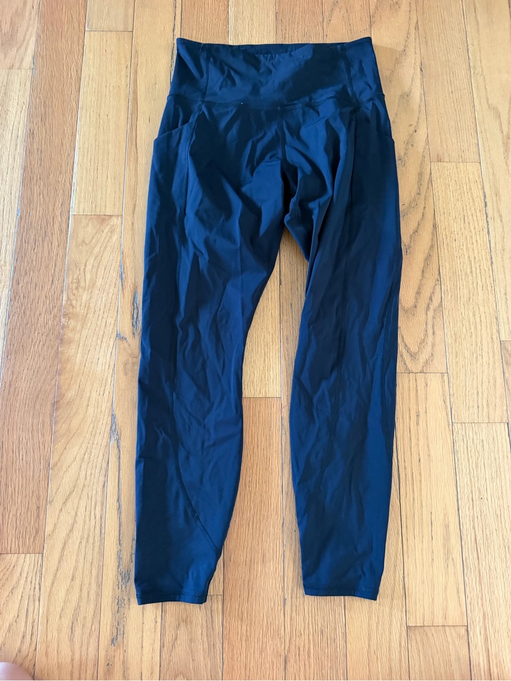 GREYSON Womens Black Leggings Medium Side Pockets